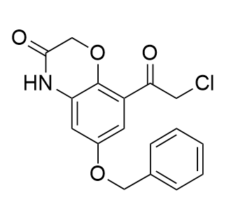 奥达特罗杂质04,6-(benzyloxy)-8-(2-chloroacetyl)-2H-benzo[b][1,4]oxazin-3(4H)-one
