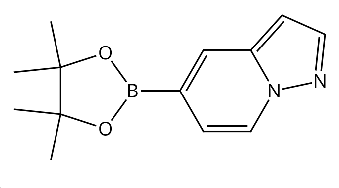 吡唑并[1,5-A]吡啶-5-硼酸频哪醇酯,Pyrazolo[1,5-a]pyridine, 5-(4,4,5,5-tetramethyl-1,3,2-dioxaborolan-2-yl)-