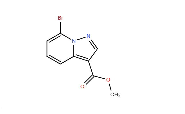 7-溴吡唑并[1,5-A]吡啶-3-羧酸甲酯,Pyrazolo[1,5-a]pyridine-3-carboxylicacid,7-bromo-,methylester