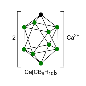 Calcium closo -1-carbadecaborate, dihydrate / 814