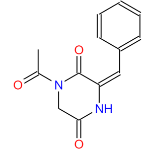 1-Acetyl-3-benzylidene-piperazine-2,5-dione