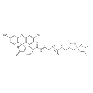 FITC-PEG2000-Silane 荧光素-聚乙二醇-三乙氧基硅烷