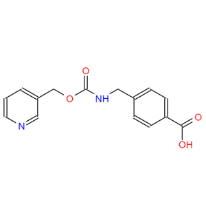 4-(((吡啶-3-基甲氧基)羰基氨基)甲基)苯甲酸,4-[(PYRIDIN-3-YLMETHOXYCARBONYLAMINO)-METHYL]-BENZOIC ACID