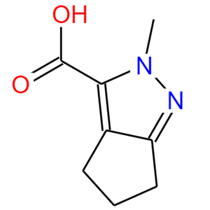 2-甲基-2H,4H,5H,6H-環(huán)戊二烯并[c]吡唑-3-羧酸