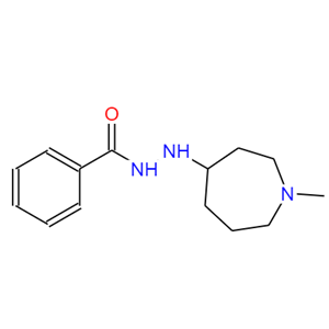 苯甲酸 2-(六氫-1-甲基-1H-氮雜卓-4-基)酰肼