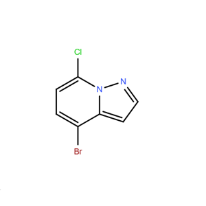 4-溴-7-氯吡唑并[1,5-A]吡啶,4-bromo-7-chloropyrazolo[1,5-a]pyridine