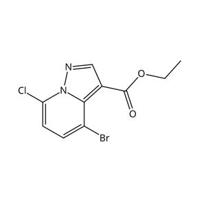 4-溴-7-氯吡唑并[1,5-A]吡啶-3-羧酸乙酯
