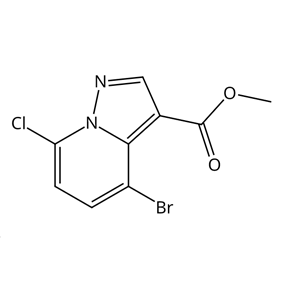 4-溴-7-氯吡唑并[1,5-A]吡啶-3-羧酸甲酯