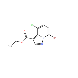 7-溴-4-氯吡唑并[1,5-A]吡啶-3-羧酸乙酯