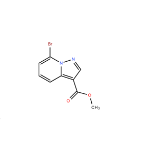 7-溴吡唑并[1,5-A]吡啶-3-羧酸甲酯