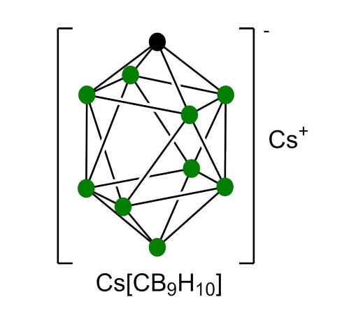 Cesium closo -1-carbadecaborate