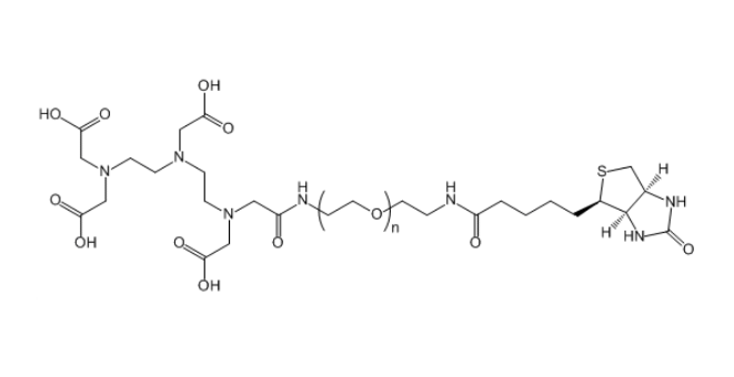 二乙烯三胺五醋酸-聚乙二醇-生物素,DTPA-PEG-Biotin