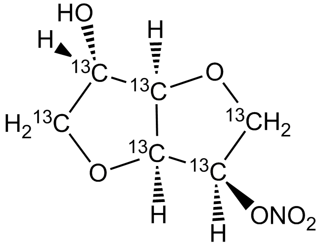 异山梨酯-13C6 5一硝酸盐,Isosorbide-13C6 5-Mononitrate