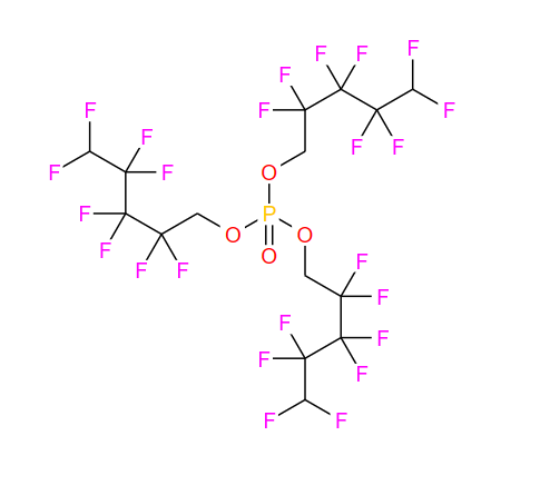 磷酸三(1H,1H,5H-八氟戊基)酯,Phosphoric acid tris(1H,1H,5H-octafluoro-n-pentyl)ester