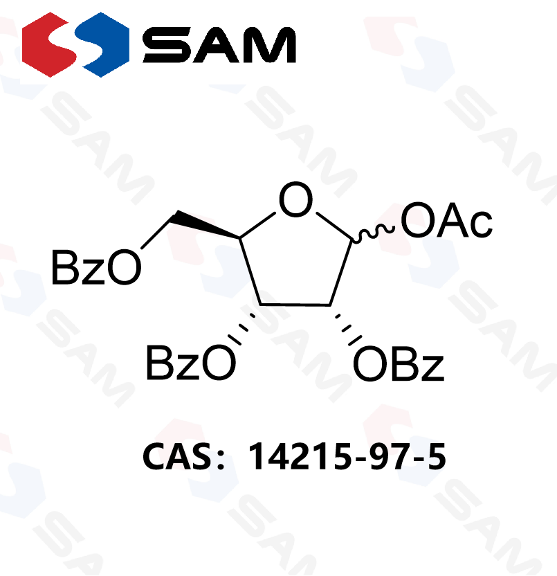 1-O-乙酰基-2,3,5-三-O-苯甲酰基-D-呋喃核糖,1-O-Acetyl-2,3,5-tri-O-benzoyl-D-ribofuranose