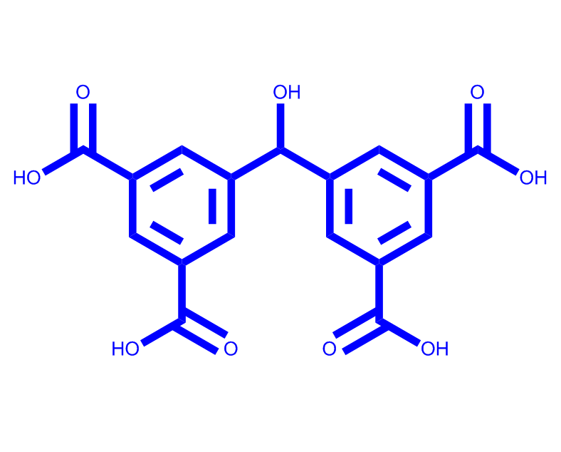二(3,5-二羧基苯基)羟基甲烷,5,5'-(hydroxymethylene)diisophthalic acid
