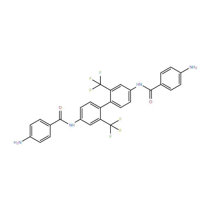 2,2'-双(三氟甲基)-4,4'-双(4-胺苯羰胺基)联苯,AB-TFMB