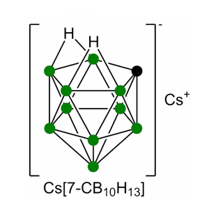 Cesium carbaundecaborate