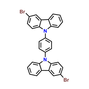 3-bromo-9-(4-(3-bromocarbazolyl)phenyl)carbazole,3-bromo-9-(4-(3-bromocarbazolyl)phenyl)carbazole