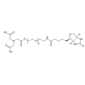 NTA-PEG-Biotin 氮川三乙酸-聚乙二醇-生物素