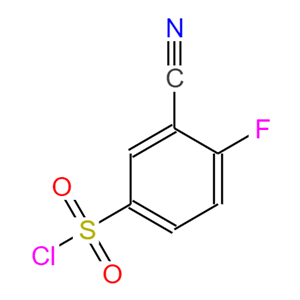 3-氰基-4-氟苯磺酰氯