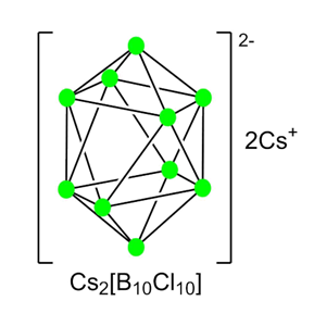 Cesium decachlorodecaborate