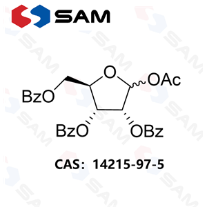 1-O-乙酰基-2,3,5-三-O-苯甲酰基-D-呋喃核糖,1-O-Acetyl-2,3,5-tri-O-benzoyl-D-ribofuranose