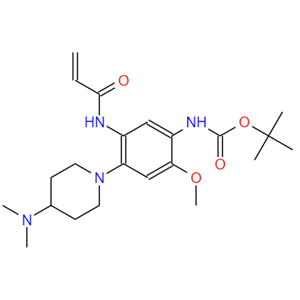 (5-丙烯酰胺基-4-(4-(二甲基氨基)哌啶-1-基)-2-甲氧基苯基)氨基甲酸叔丁酯