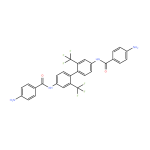 2,2'-双(三氟甲基)-4,4'-双(4-胺苯羰胺基)联苯，1449757-11-2