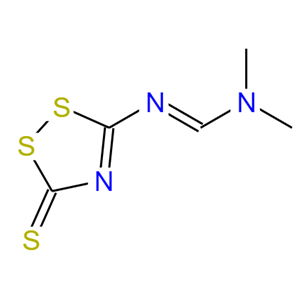N,N-二甲基-N-(3-硫代-3H-1,2,4-二硫唑-5-基)甲脒