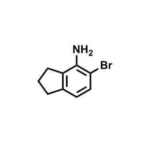 5-溴-2,3-二氢-1H-茚-4-胺,1H-Inden-4-amine, 5-bromo-2,3-dihydro-