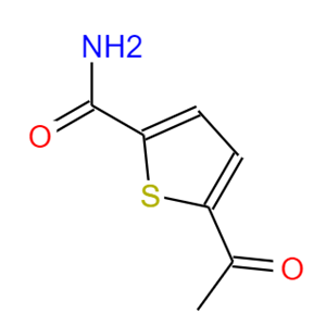 5-乙酰基噻吩-2-甲酰氨,5-acetylthiophene-2-carboxamide