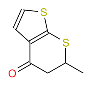 120279-85-8；5,6-二氢-6-甲基-4H-噻吩并[2,3-B]噻喃-4-酮
