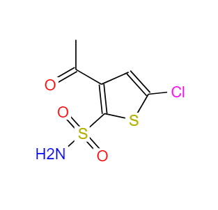3-乙酰基-5-氯噻吩-2-磺酰胺,3-Acetyl-5-chlorothiophene-2-sulfonamide