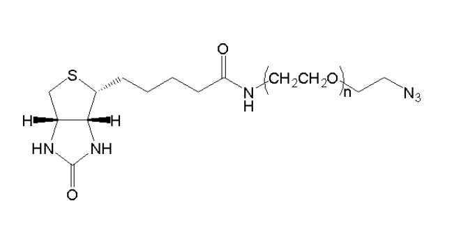叠氮基-聚乙二醇-生物素,N3-PEG-Biotin