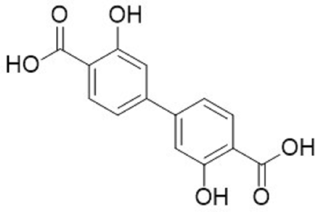 3,3'-二羟基-[1,1'-联苯]-4,4'-二羧酸,3,3'-Dihydroxy-[1,1'-biphenyl]-4,4'-dicarboxylicacid