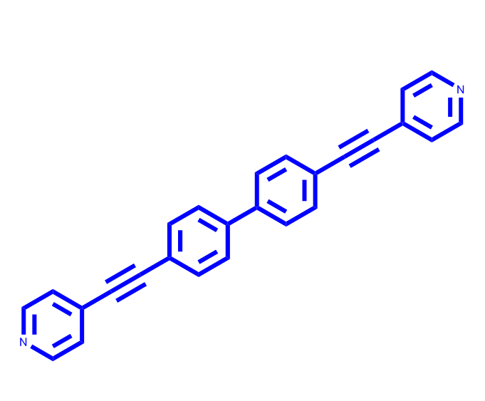 4,4'-二(4-吡啶乙炔基)联苯,Pyridine, 4,4'-([1,1'-biphenyl]-4,4'-diyldi-2,1-ethynediyl)bis-