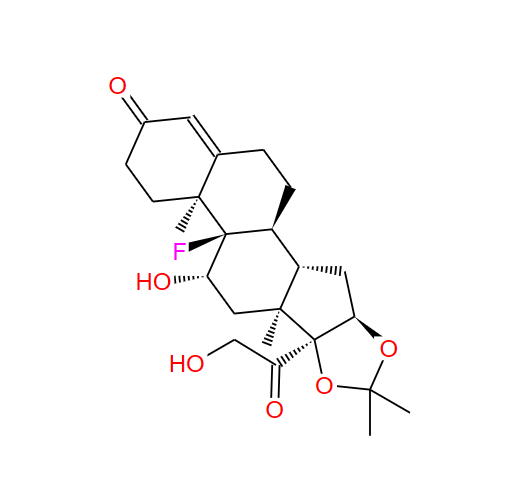 氢化曲安奈德,9-Fluoro-16a,17-(isopropylidenedioxy)corticosterone