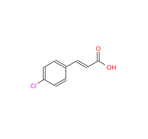 对氯肉桂酸,(2E)-3-(4-chlorophenyl)prop-2-enoic acid