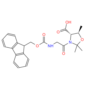 (4S,5R)-3-[2-[[芴甲氧羰基]氨基]乙酰基]-2,2,5-三甲基-4-恶唑烷羧酸