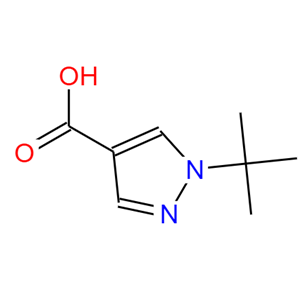 1-叔丁基吡唑-4-甲酸