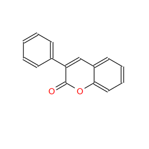 3-苯基色素-2-酮,3-phenylchromen-2-one