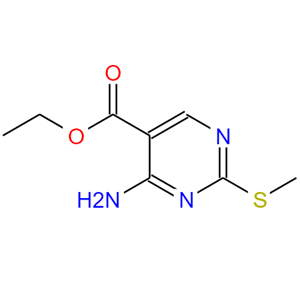 2-甲硫基-4-氨基-5-嘧啶甲酸乙酯