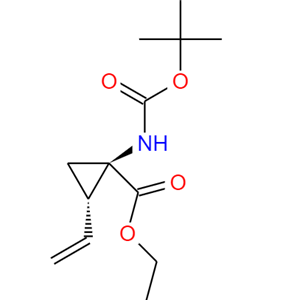 (1R,2S)-REL-1-[[(1,1-二甲基乙氧基)羰基]氨基]-2-乙烯基-环丙羧酸乙酯