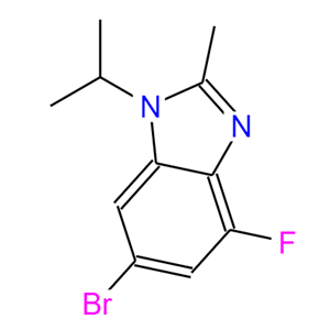 6-溴-4-氟-1-異丙基-2-甲基-1H-苯并[D]咪唑