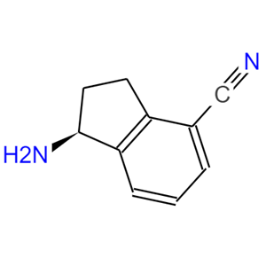 (S)-1-氨基-2,3-二氫-1H-茚-4-腈鹽酸鹽