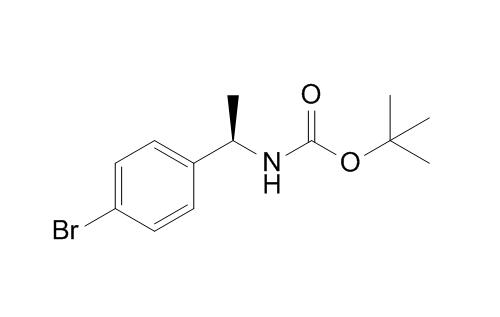 (R)-tert-butyl (1-(4-bromophenyl)ethyl)carbamate,(R)-tert-butyl (1-(4-bromophenyl)ethyl)carbamate