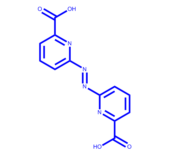 2-Pyridinecarboxylic acid, 6,6'-(1,2-diazenediyl)bis-,2-Pyridinecarboxylic acid, 6,6'-(1,2-diazenediyl)bis-