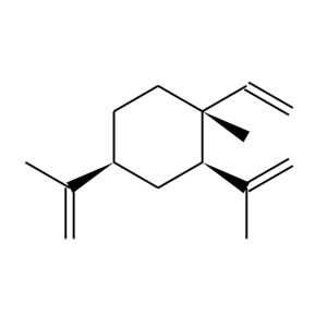 榄香烯,(1α,2β,4β)-1-Methyl-2,4-bis(methylvinyl)-1-vinylcycloh