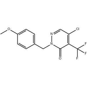 5-氯-2-(4-甲氧基芐基)-4-(三氟甲基)噠嗪-3(2H)-酮